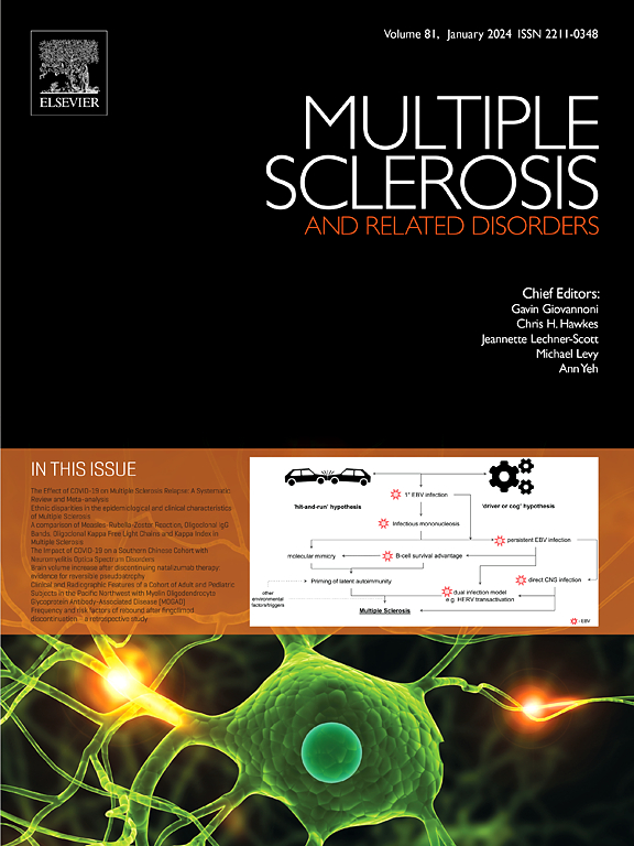 Go to journal home page - Multiple Sclerosis and Related Disorders